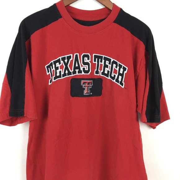 Texas Tech Red Raiders Mens Shirt XL Short Sleeve Embroidered Varsity Classics - Picture 7 of 11